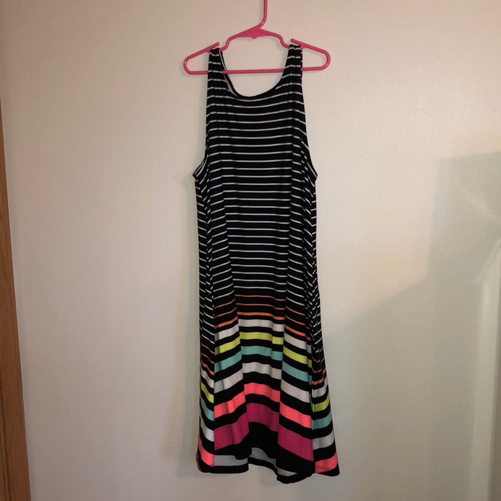 No Boundaries Colorful Dress